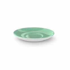 DIBBERN Solid Color Kaffee/Tee Untertasse In Smaragd