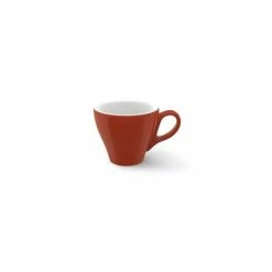 DIBBERN Solid Color Espresso Obertasse Classico In Paprika 90 Ml