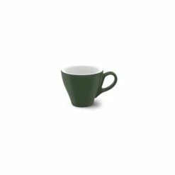 DIBBERN Solid Color Espresso Obertasse Classico In Russischgrün 90 Ml