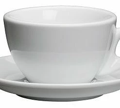 CILIO Cappuccinotasse Roma Mit Untertasse In Weiß