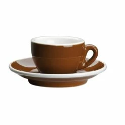 CILIO Espressotasse Roma Mit Untertasse In Marone