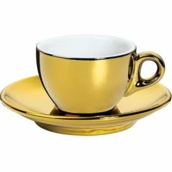 CILIO Espressotasse Roma Mit Untertasse In Gold