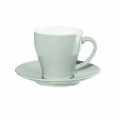 ASA Kaffeetasse Caffé Ti Amo Mit Untertasse In Pale Sky