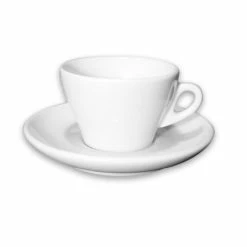 ANCAP Cappuccinotasse Torino Mit Untertasse In Weiß